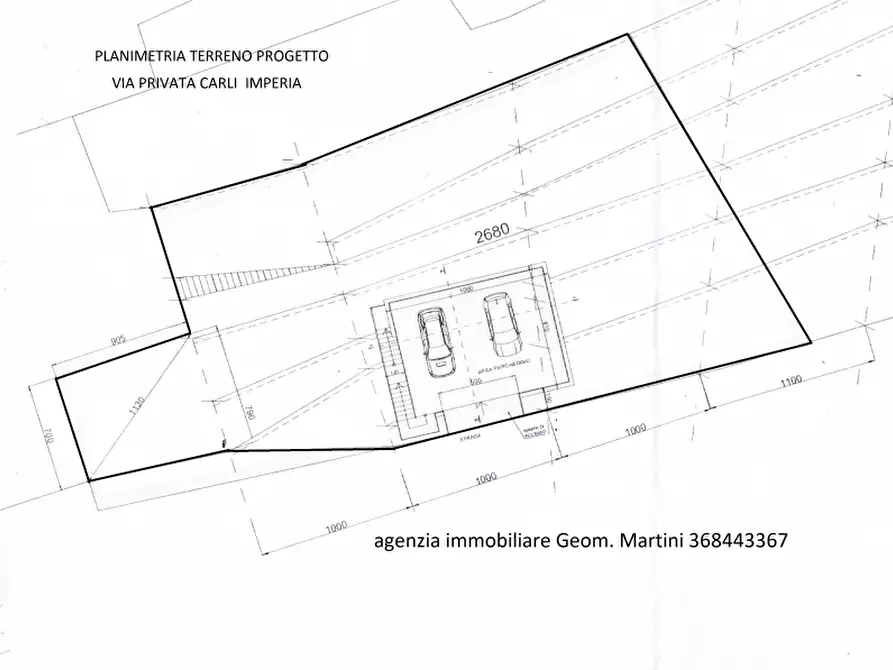 Immagine 3 di Terreno residenziale in vendita  a Imperia