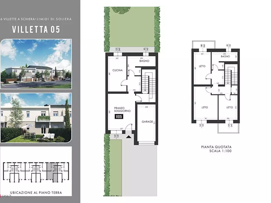 Immagine 21 di Villetta a schiera in vendita  in Via Carpi Ravarino 614 a Soliera