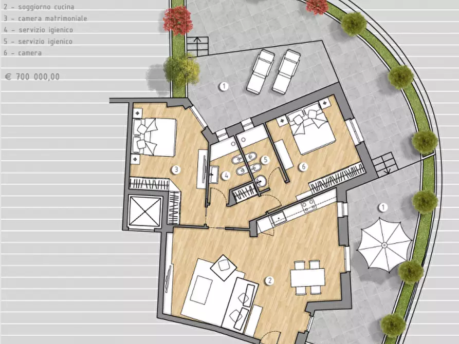 Immagine 10 di Appartamento in vendita  a Celle Ligure