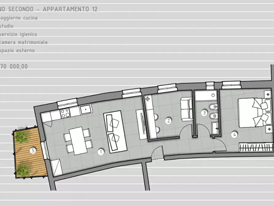Immagine 19 di Appartamento in vendita  a Celle Ligure