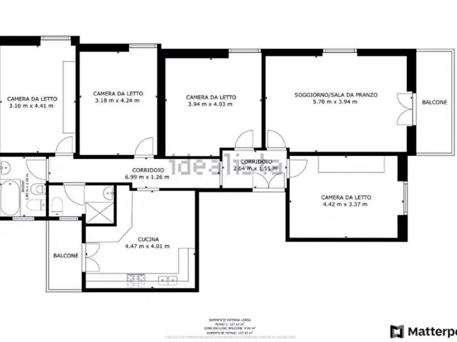 Immagine 16 di Appartamento in vendita  a Celle Ligure