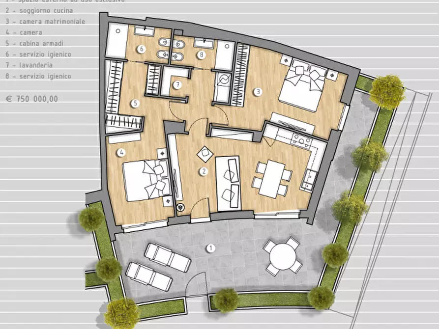 Immagine 17 di Appartamento in vendita  a Celle Ligure