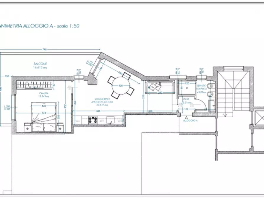 Immagine 12 di Appartamento in vendita  in via Piave 166 a Varazze