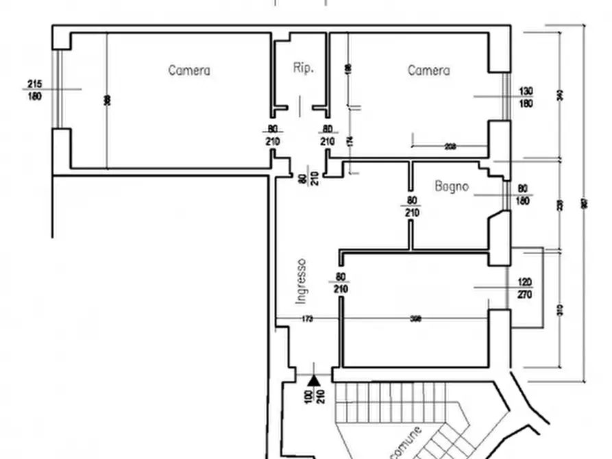 Immagine 6 di Appartamento in affitto  a Milano