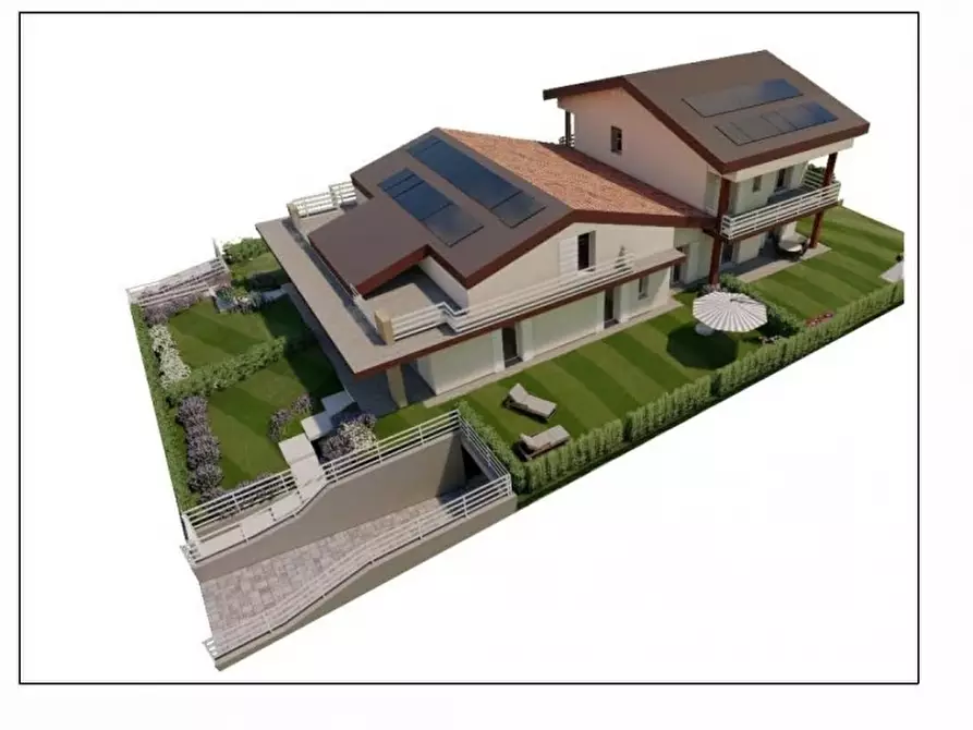 Immagine 3 di Villa in vendita  in Via mazzini a Pozzolengo