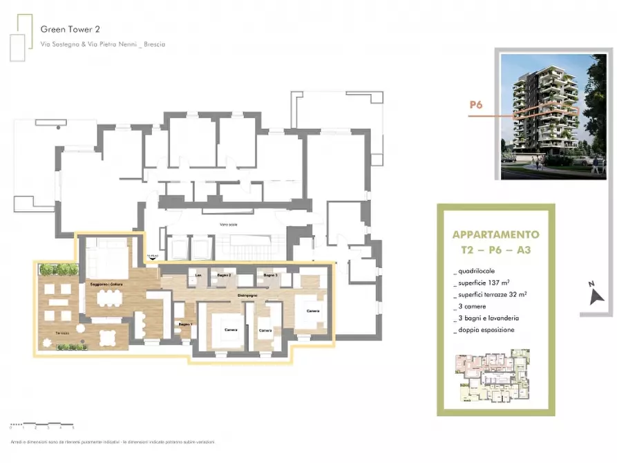 Immagine 33 di Appartamento in vendita  a Brescia