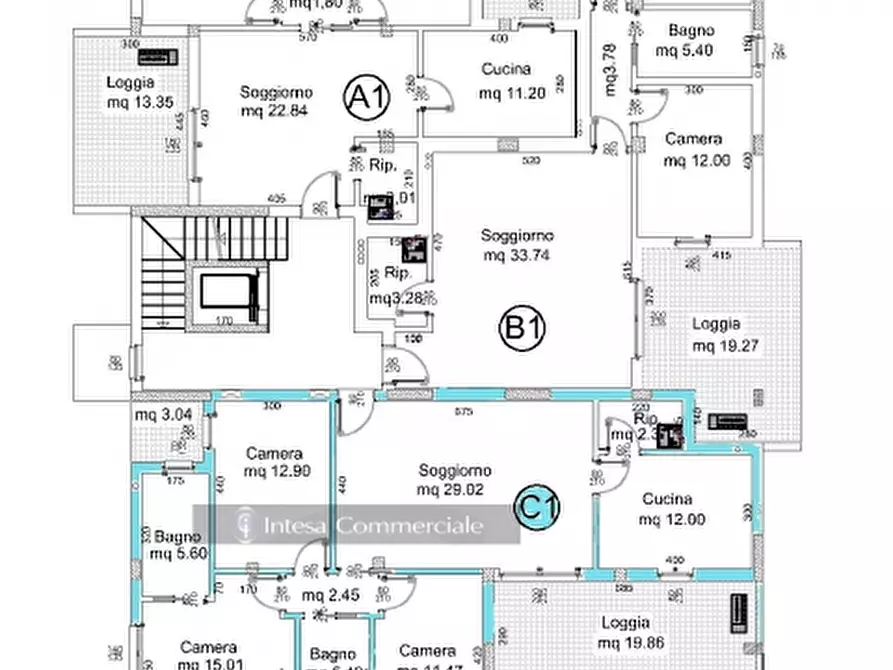 Immagine 3 di Appartamento in vendita  a Roncadelle