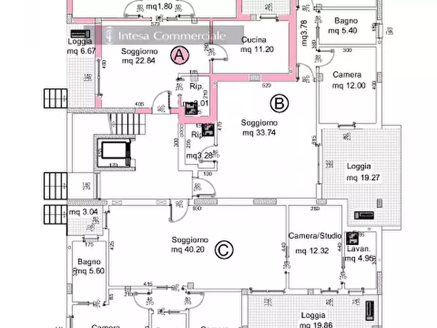 Immagine 2 di Appartamento in vendita  a Roncadelle