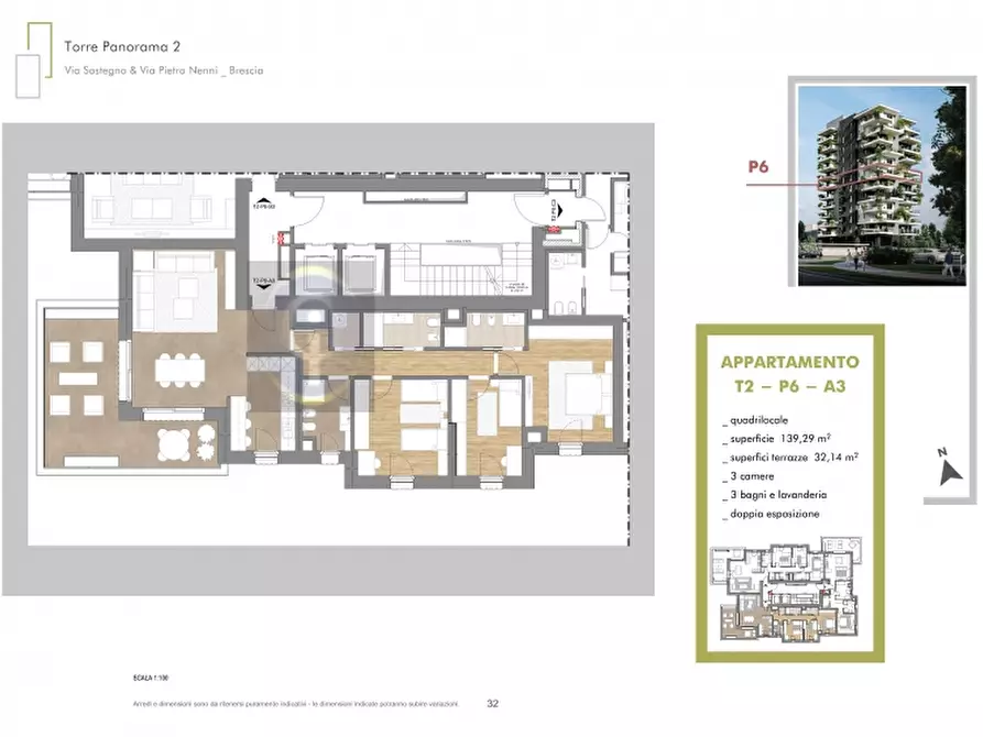 Immagine 12 di Appartamento in vendita  in VIA NENNI a Brescia