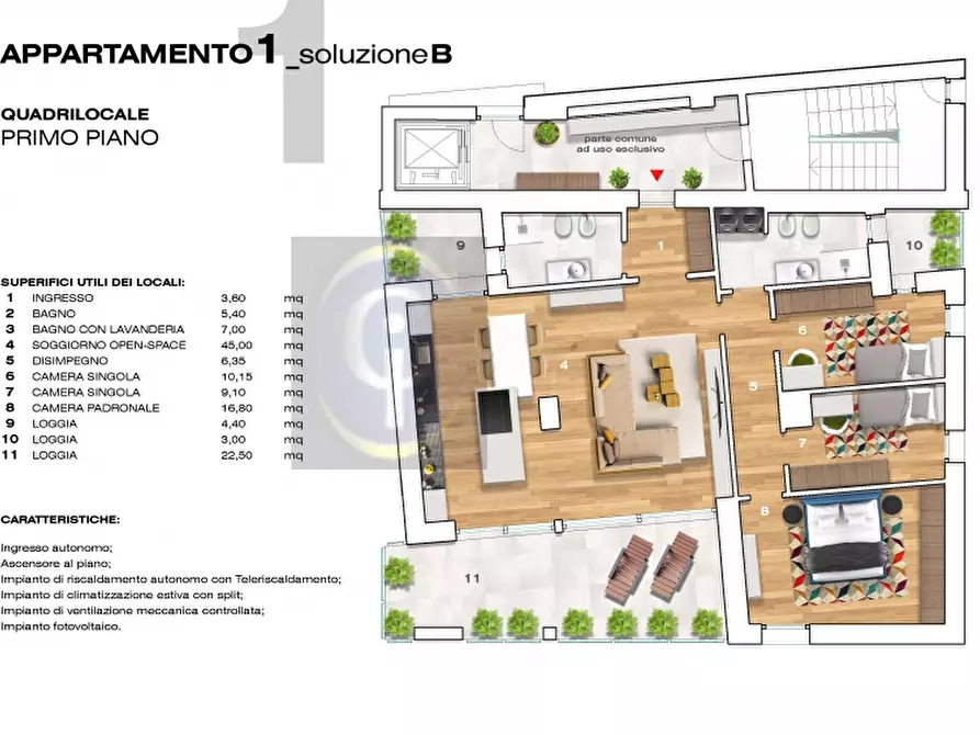 Immagine 9 di Appartamento in vendita  in VILLAGGIO PREALPINO a Brescia