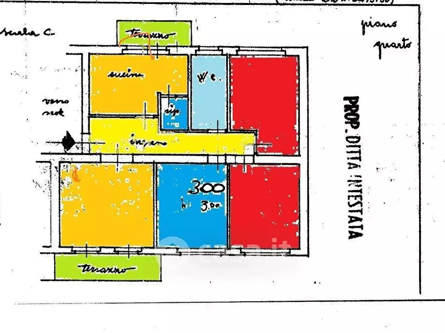 Immagine 10 di Appartamento in vendita  a Pistoia