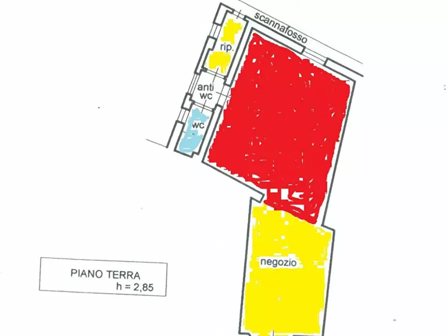 Immagine 1 di Negozio in vendita  in Via Dalmazia a Pistoia