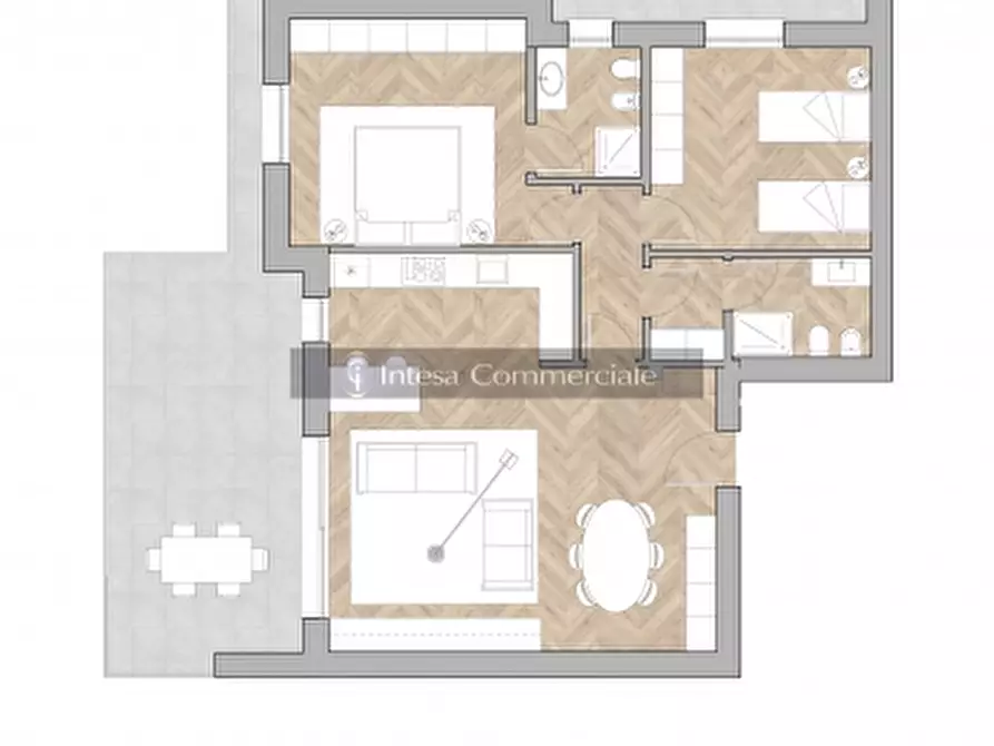 Immagine 14 di Appartamento in vendita  a Collebeato