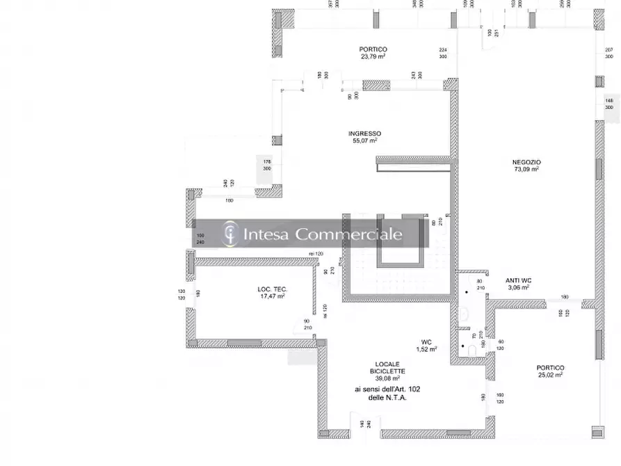 Immagine 10 di Negozio in vendita  a Brescia