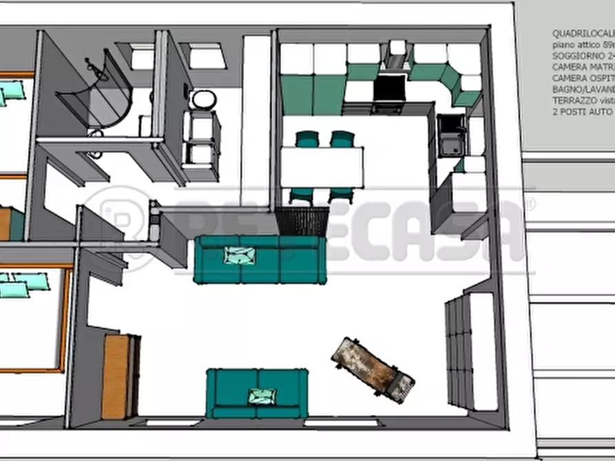 Immagine 8 di Appartamento in vendita  a Magliolo