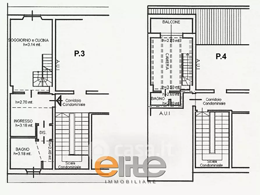 Immagine 30 di Attico in vendita  in Via Popoli Uniti 26 a Milano