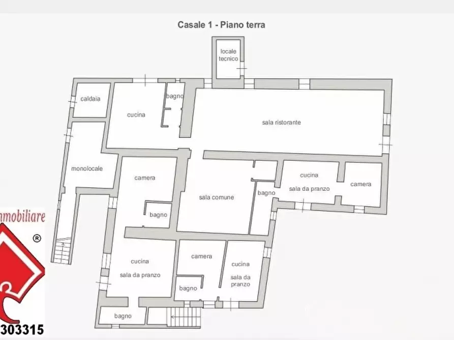 Immagine 35 di Agriturismo in vendita  in VIALE TRASIMENO a Perugia