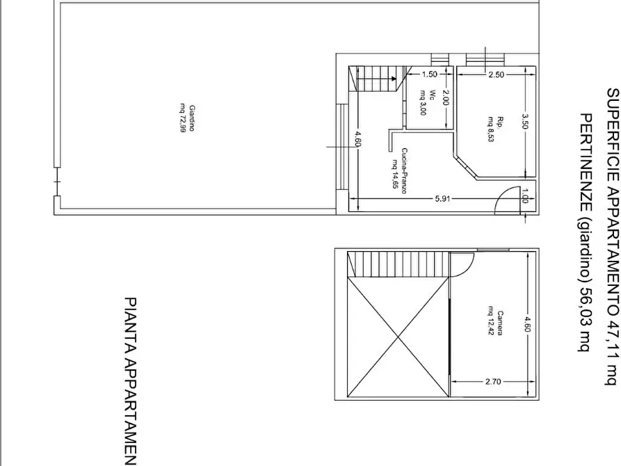 Immagine 14 di Villetta a schiera in vendita  in Via Aldo Moro a Avola