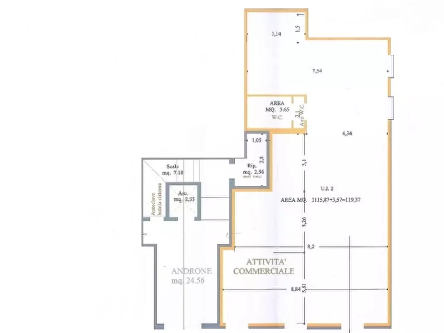 Immagine 2 di Negozio in vendita  in Corso Vittorio Emanuele a Trapani