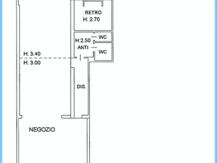 Immagine 1 di Locale commerciale in vendita  in VIA UDINE a San Donà Di Piave