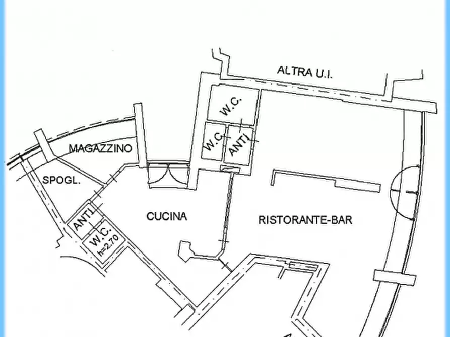 Immagine 1 di Negozio in vendita  in VIA LOMBARDIA a Venezia