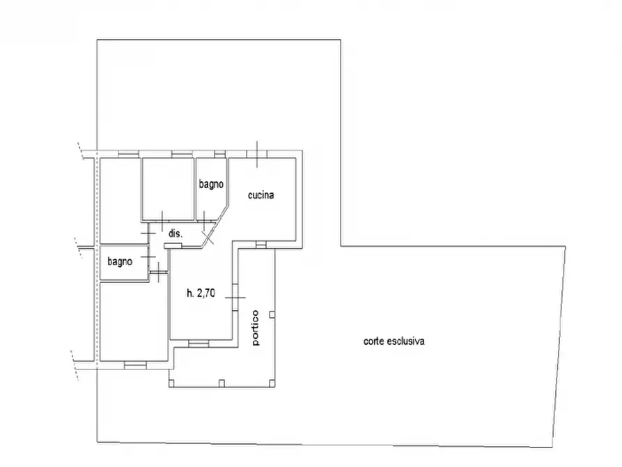Immagine 1 di Appartamento in affitto  in Via Romana a Chiesina Uzzanese