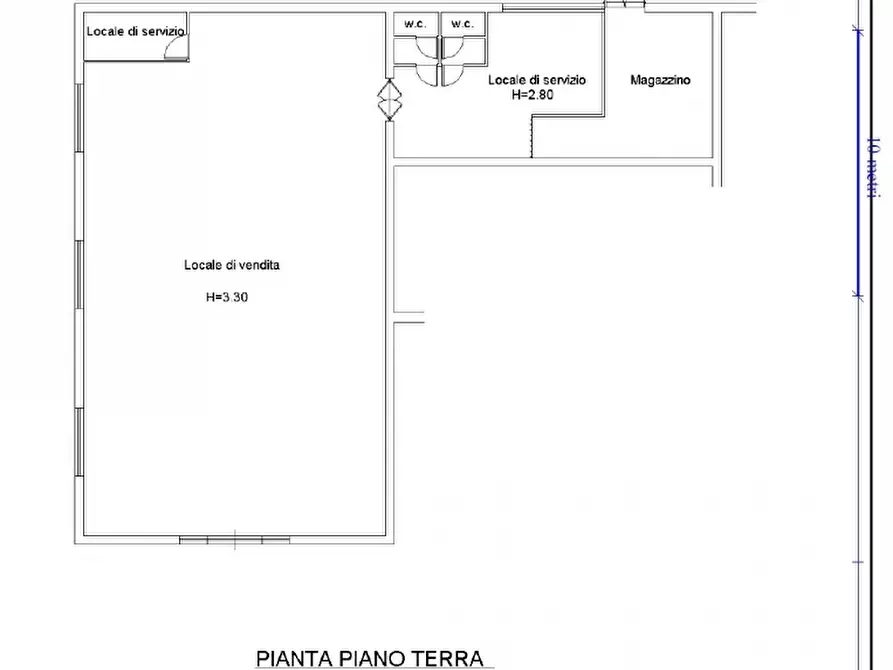 Immagine 9 di Locale commerciale in vendita  in Sferracavallo a Orvieto