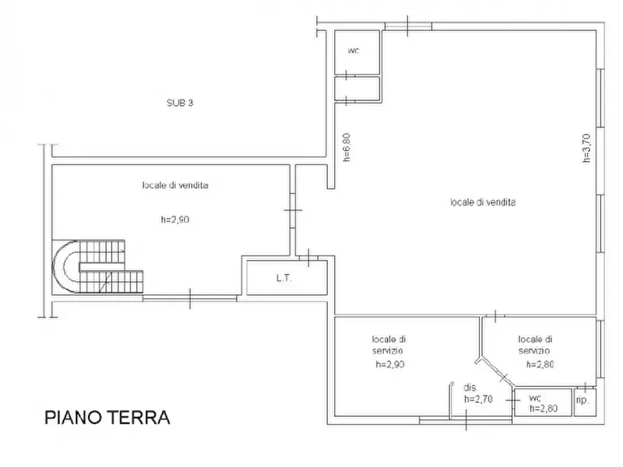 Immagine 10 di Locale commerciale in vendita  in Sferracavallo a Orvieto