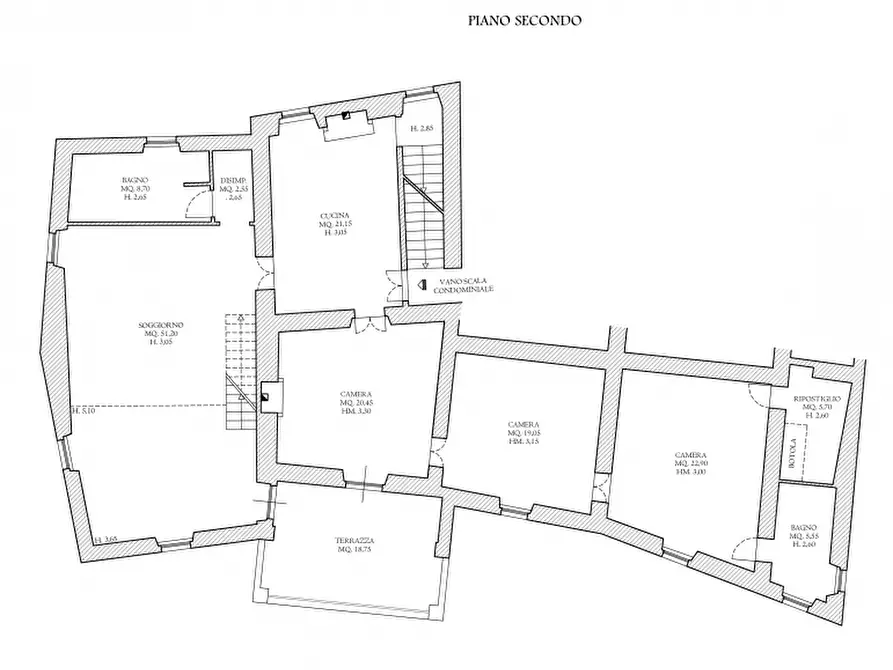 Immagine 38 di Appartamento in vendita  in - a Bomarzo