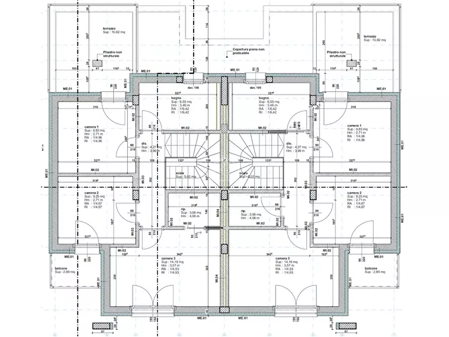Immagine 9 di Casa bifamiliare in vendita  a Suzzara