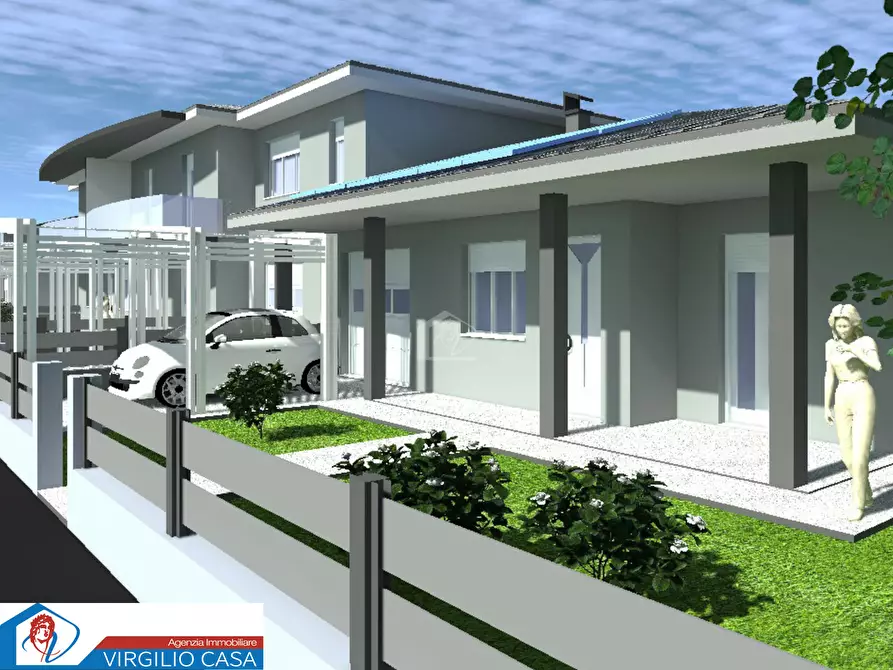 Immagine 2 di Casa bifamiliare in vendita  a Suzzara