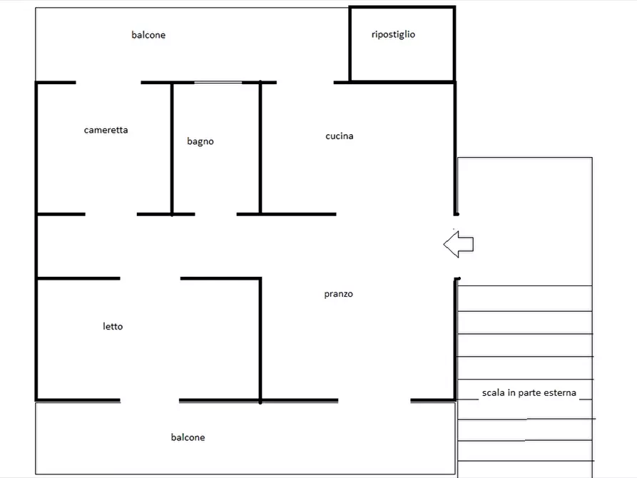 Immagine 5 di Appartamento in vendita  in   Via degli Abeti a Margherita Di Savoia