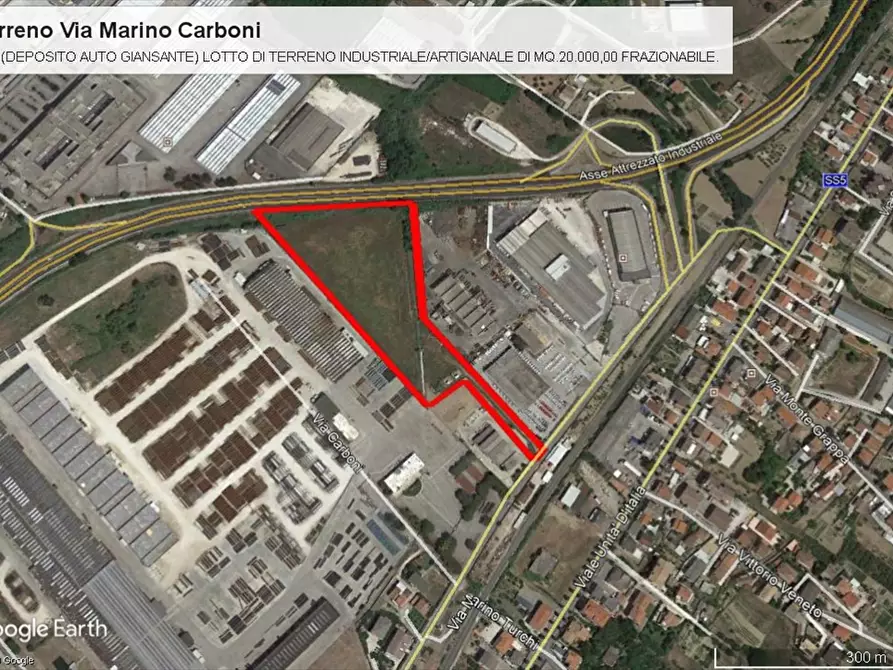 Immagine 1 di Terreno industriale in vendita  in Via Marino Carboni a Chieti
