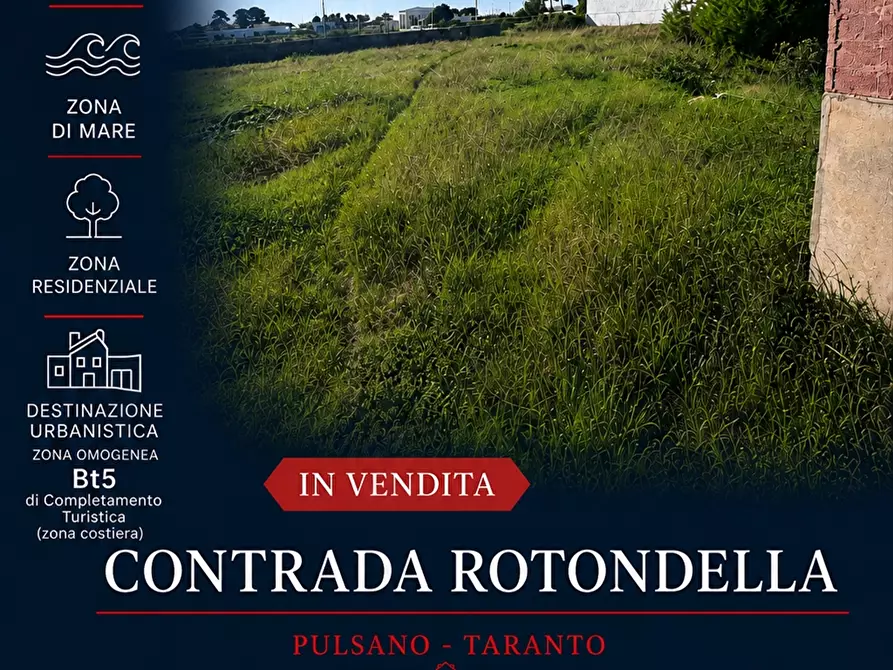 Immagine 1 di Terreno residenziale in vendita  in contrada rotondella a Pulsano