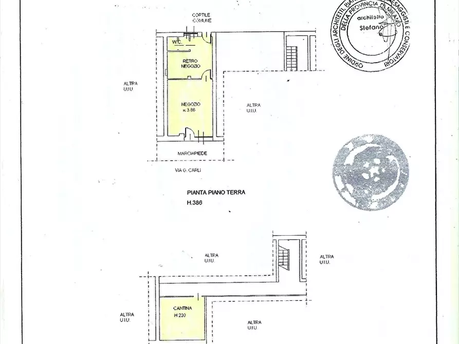 Immagine 10 di Negozio in vendita  in Via Gian Rinaldo Carli 39 a Milano