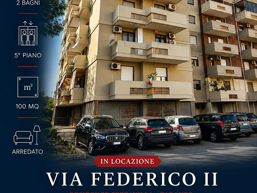 Immagine 1 di Appartamento in affitto  in via federico secondo  a Taranto