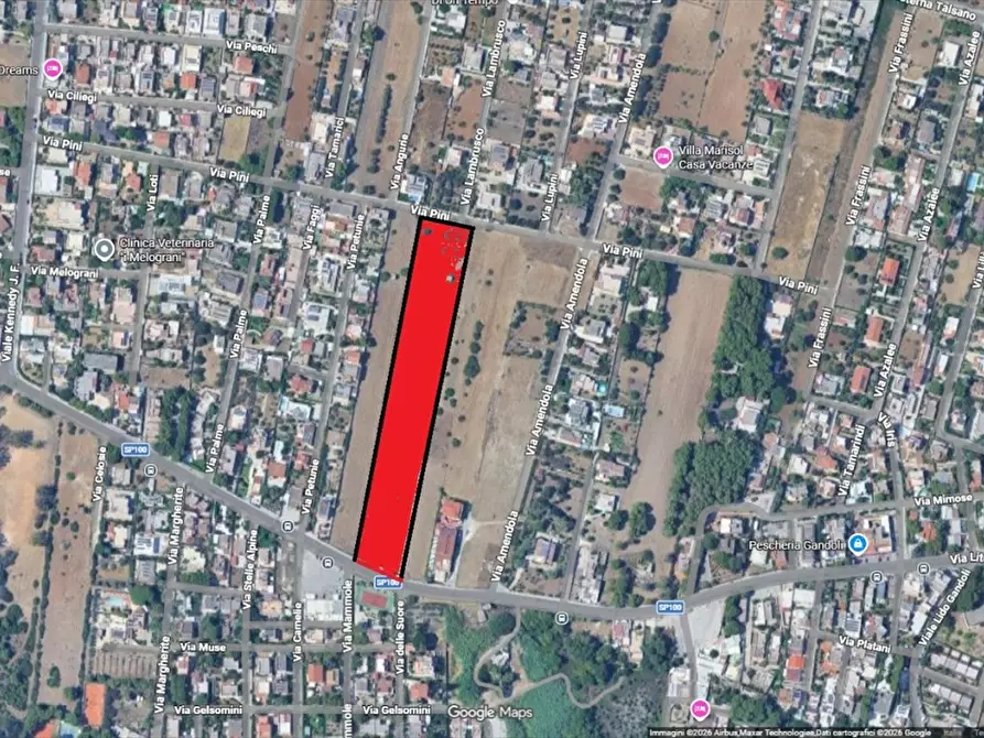 Immagine 3 di Terreno edificabile in vendita  a Taranto