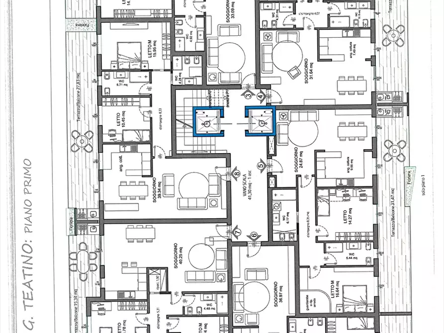 Immagine 10 di Terreno edificabile in vendita  in Via Puccini a San Giovanni Teatino