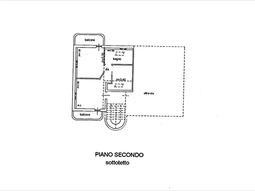 Immagine 10 di Mansarda in vendita  in Via Colle Scorrano n. 62 a Pescara