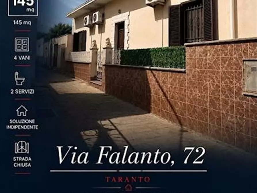 Immagine 1 di Casa indipendente in vendita  in VIA FALANTO 72 a Statte