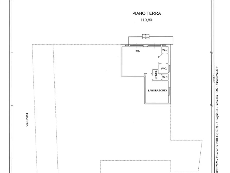 Immagine 12 di Locale commerciale in affitto  in Via Ortona a Chieti