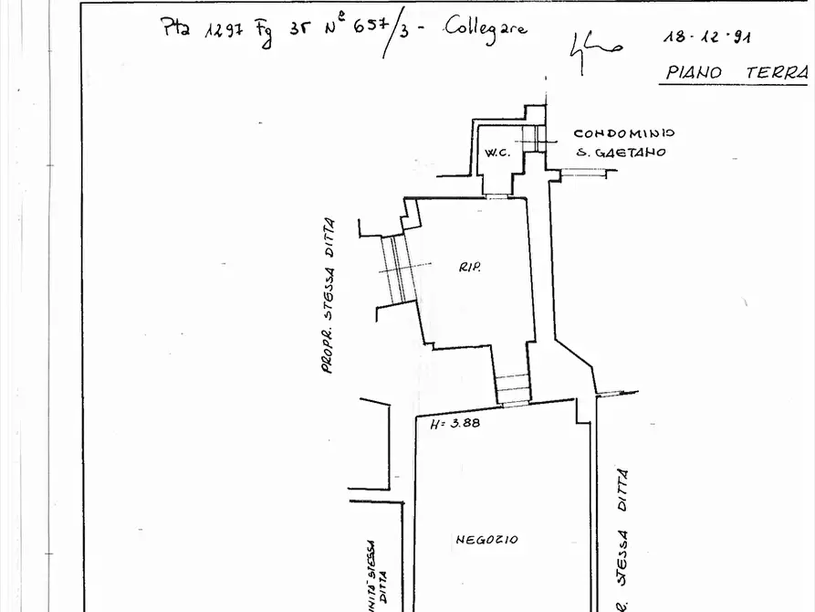 Immagine 2 di Locale commerciale in affitto  in Via M. V. Marcello a Chieti