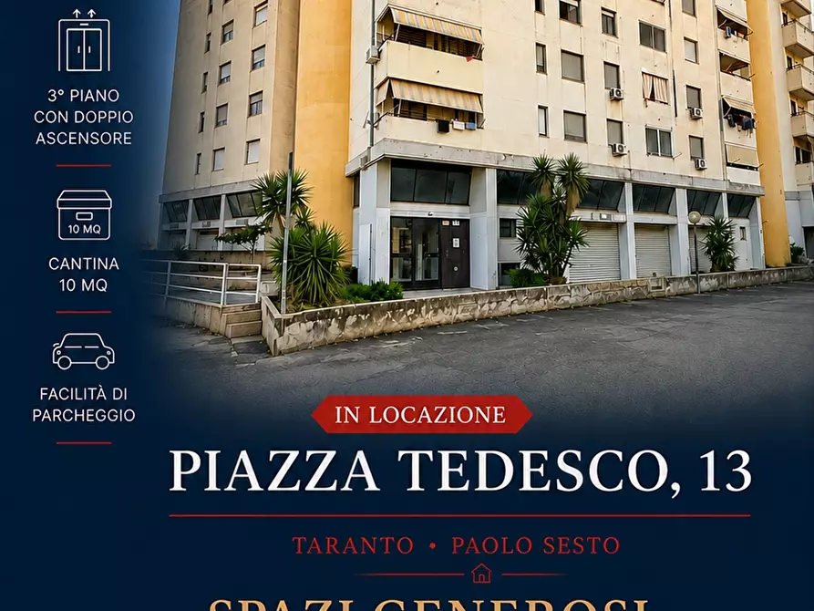 Immagine 1 di Appartamento in affitto  in piazza tedesco 13 a Taranto
