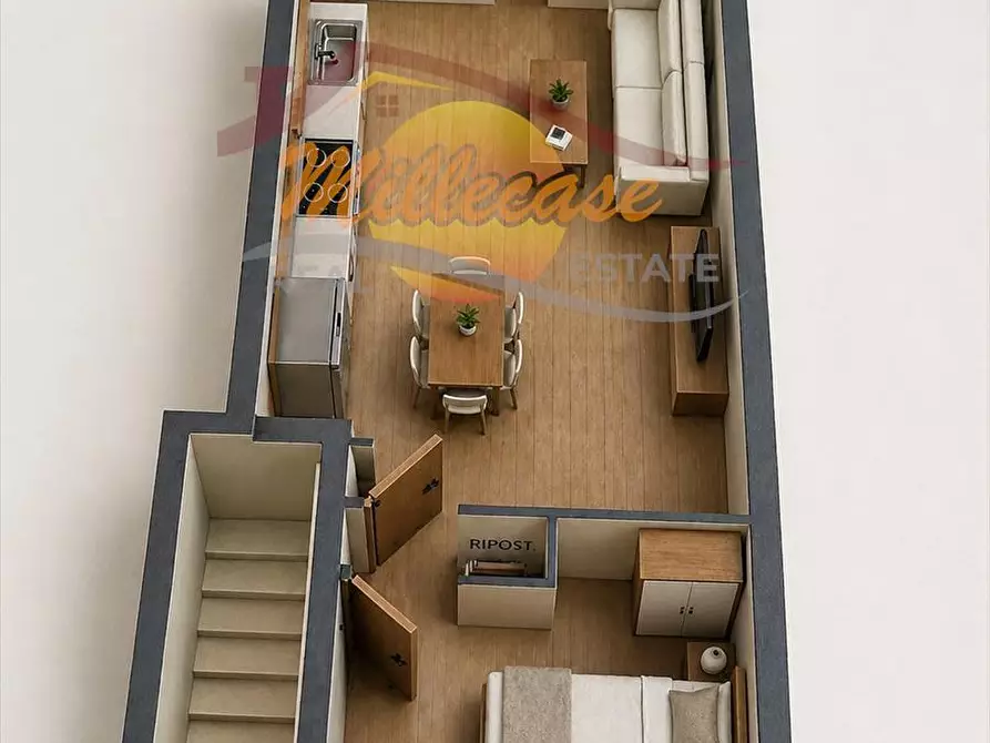 Immagine 2 di Appartamento in vendita  in via isonzo a Siracusa