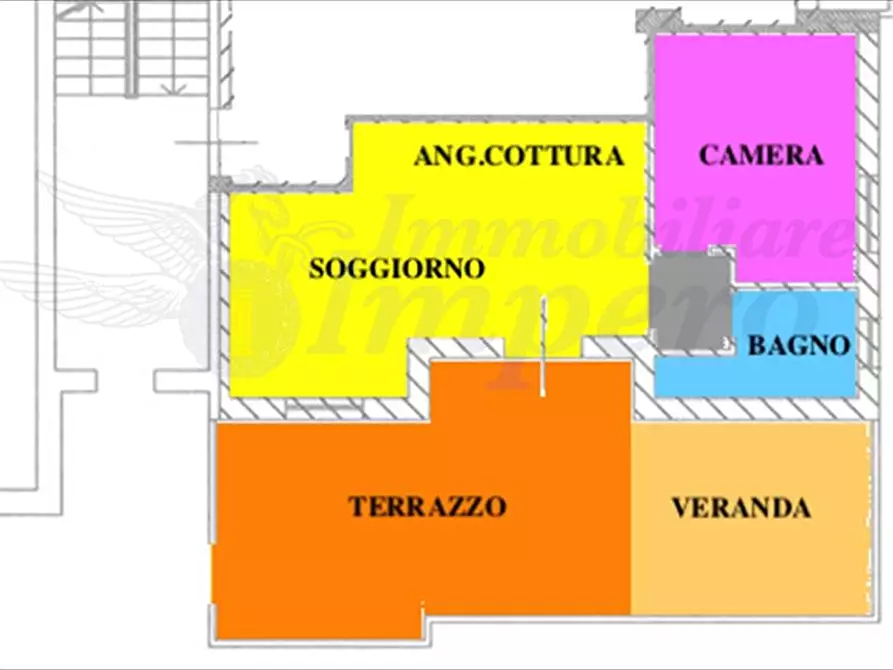 Immagine 13 di Appartamento in affitto  in Via delle Monachelle n.25 a Pomezia