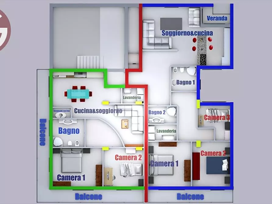 Immagine 19 di Appartamento in vendita  a Taurianova