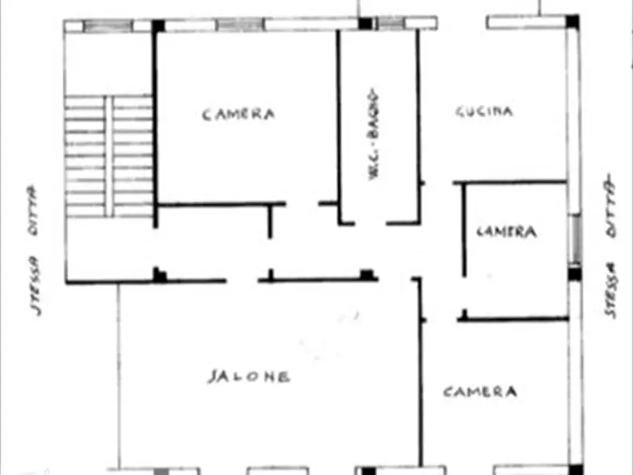 Immagine 12 di Appartamento in vendita  in Via Salvo D'Acquisto  a Lercara Friddi