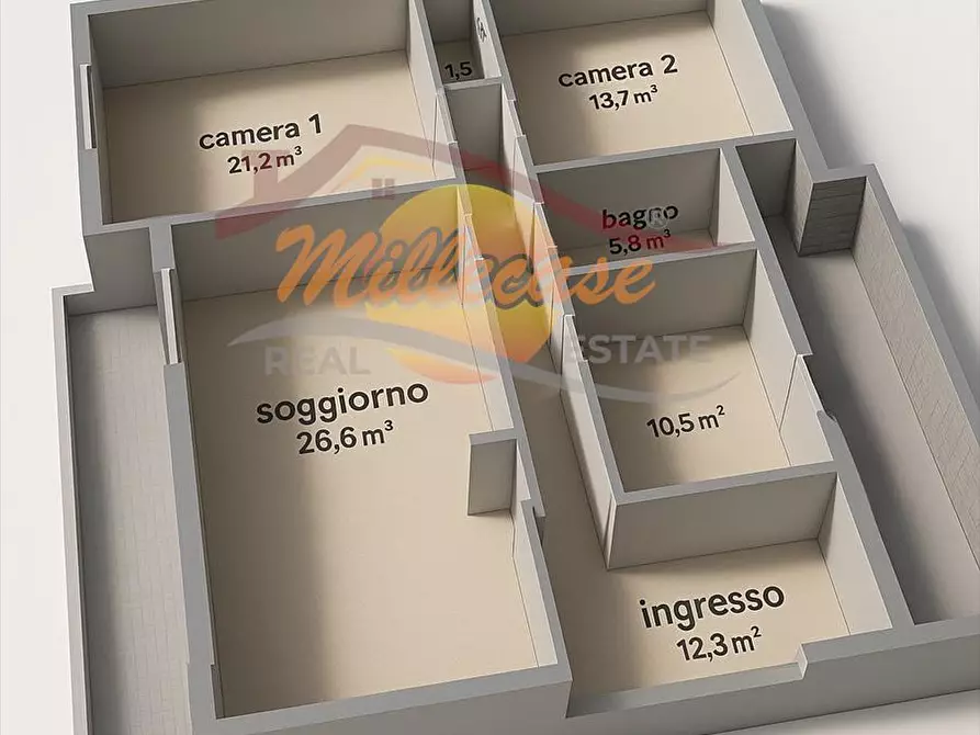 Immagine 3 di Appartamento in vendita  in viale zecchino a Siracusa