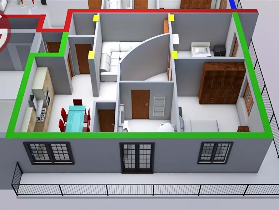 Immagine 18 di Appartamento in vendita  a Taurianova