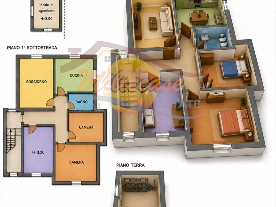 Immagine 3 di Villa in vendita  in VIALE GARRONE a Siracusa